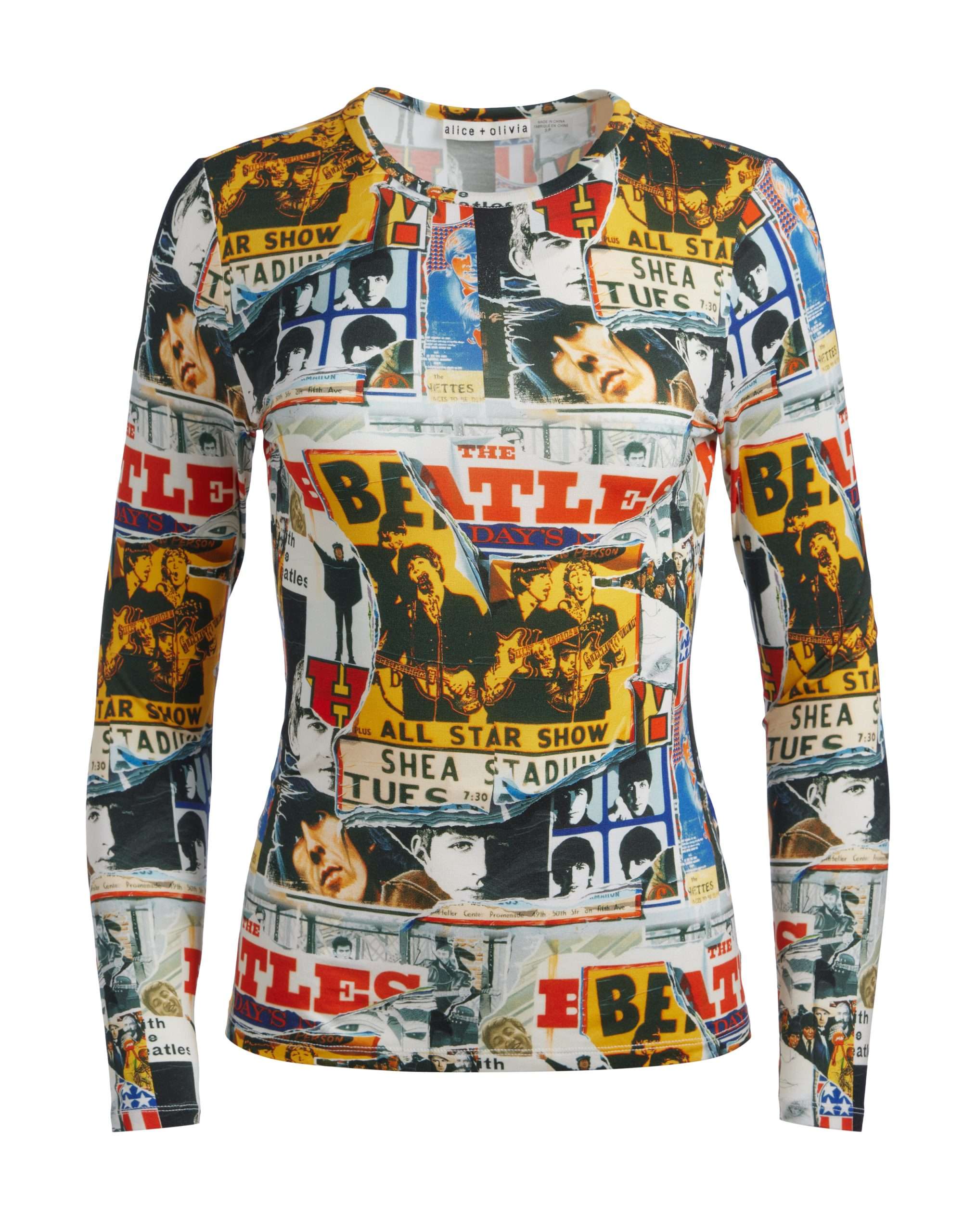 Delania Top, The Beatles × Alice + Olivia