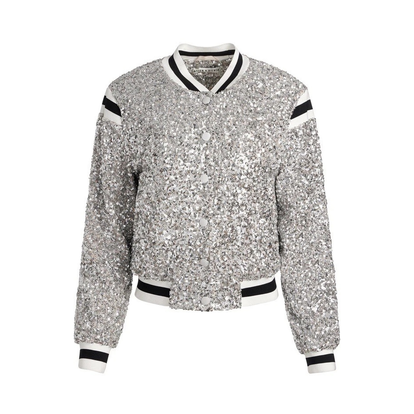 Keri Varsity Jacket, The Beatles × Alice + Olivia