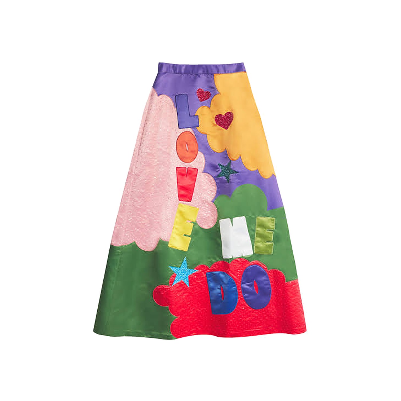 Love Me Do Ursula Ballgown Skirt, The Beatles × Alice + Olivia