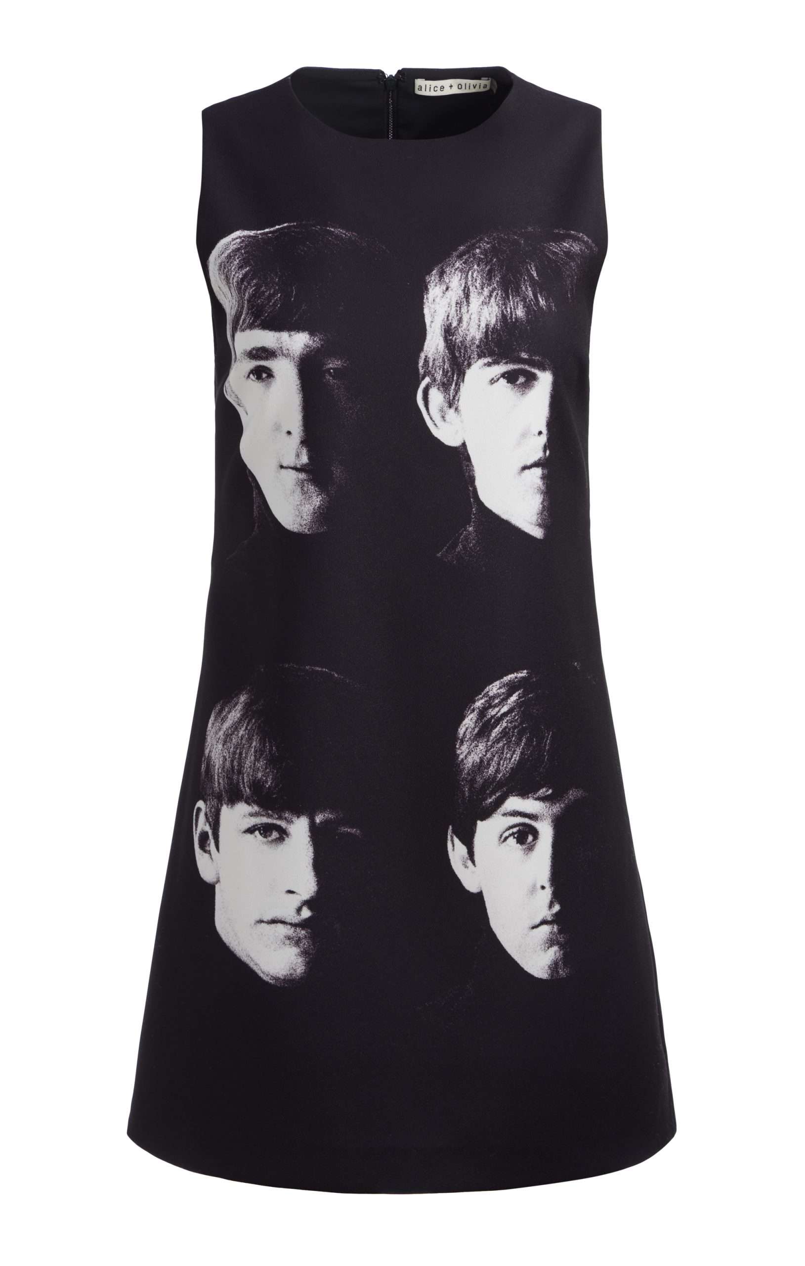 Fab Four Clyde Shift Dress, The Beatles × Alice + Olivia
