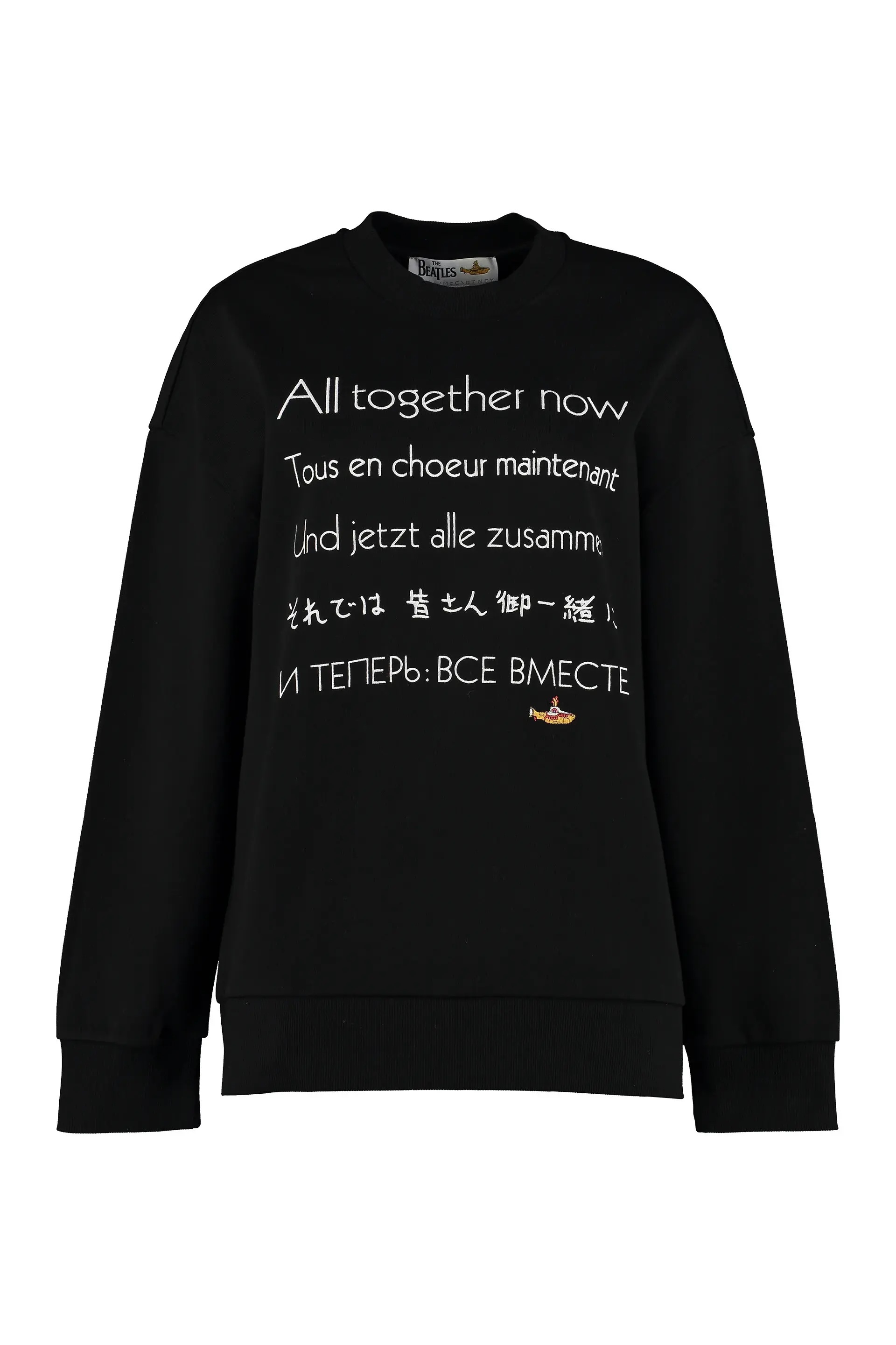 Lyric Crewneck, The Beatles × Stella McCartney