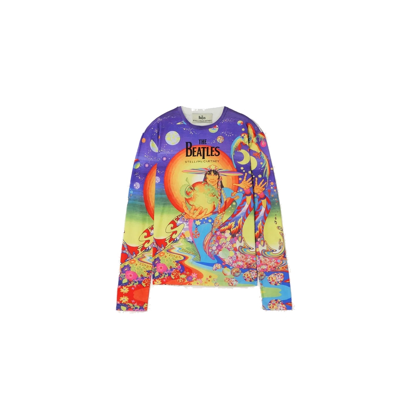 Printed Long Sleeve Tee, The Beatles × Stella McCartney