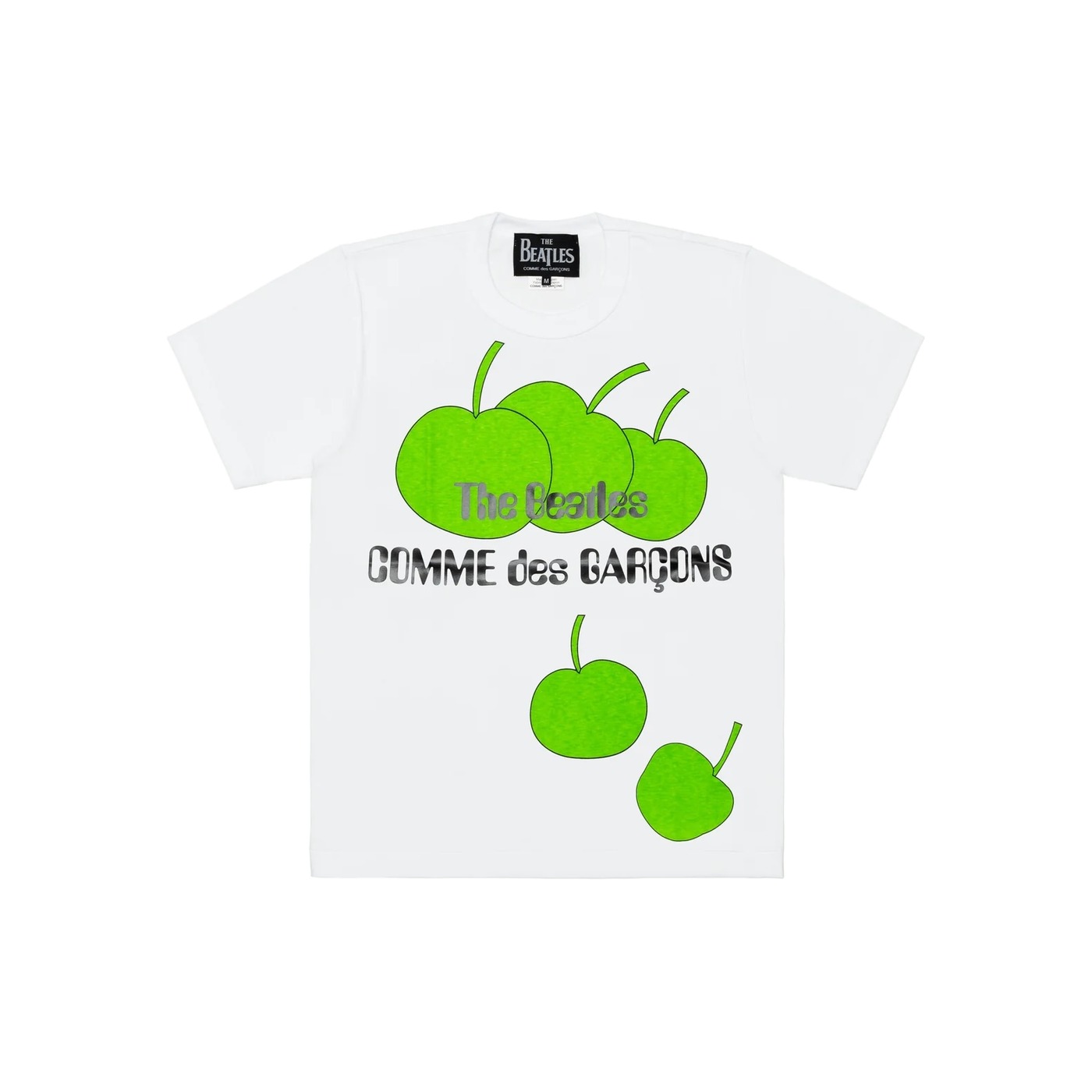 Apple Falling Tee, The Beatles × Comme des Garçons