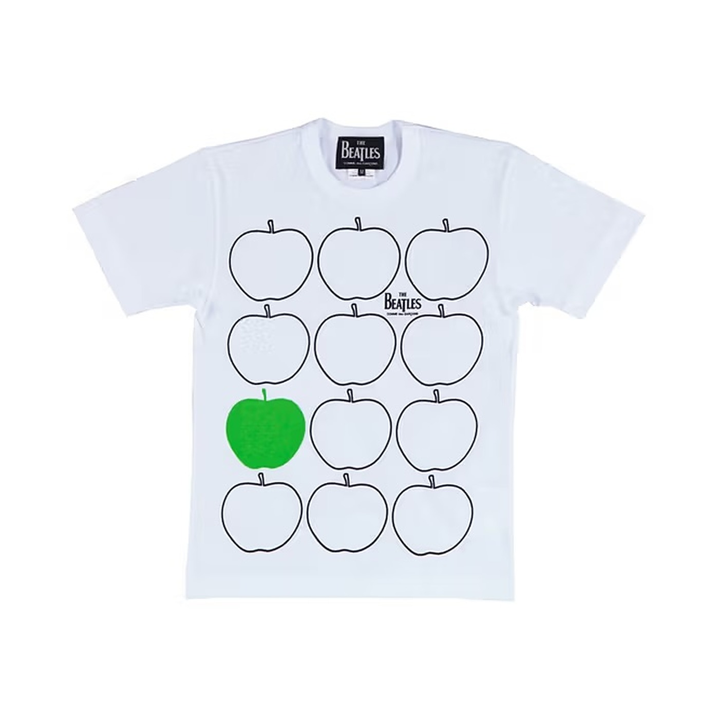 Apple Logo Tee, The Beatles × Comme des Garçons