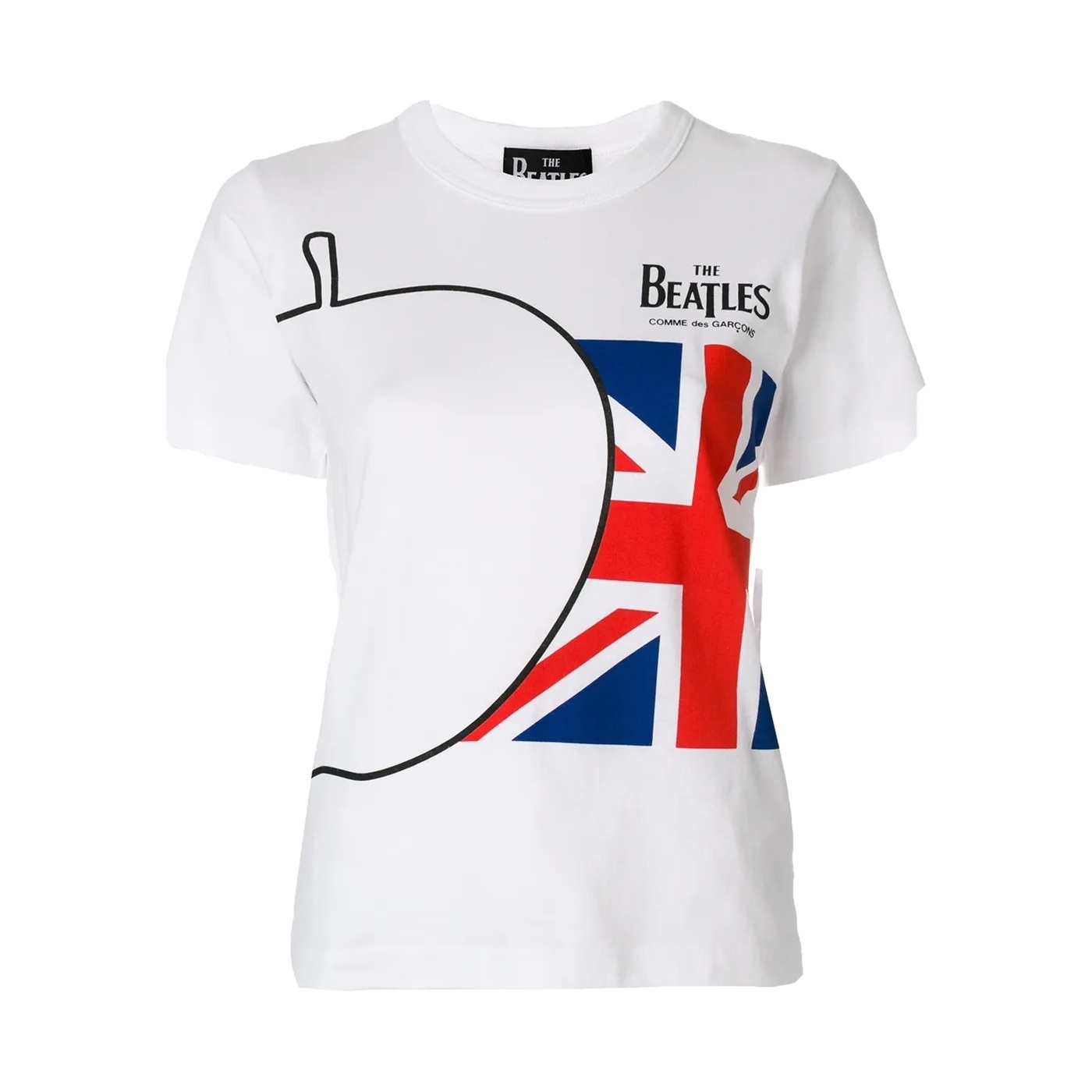 Union Jack Print Tee, The Beatles × Comme des Garçons