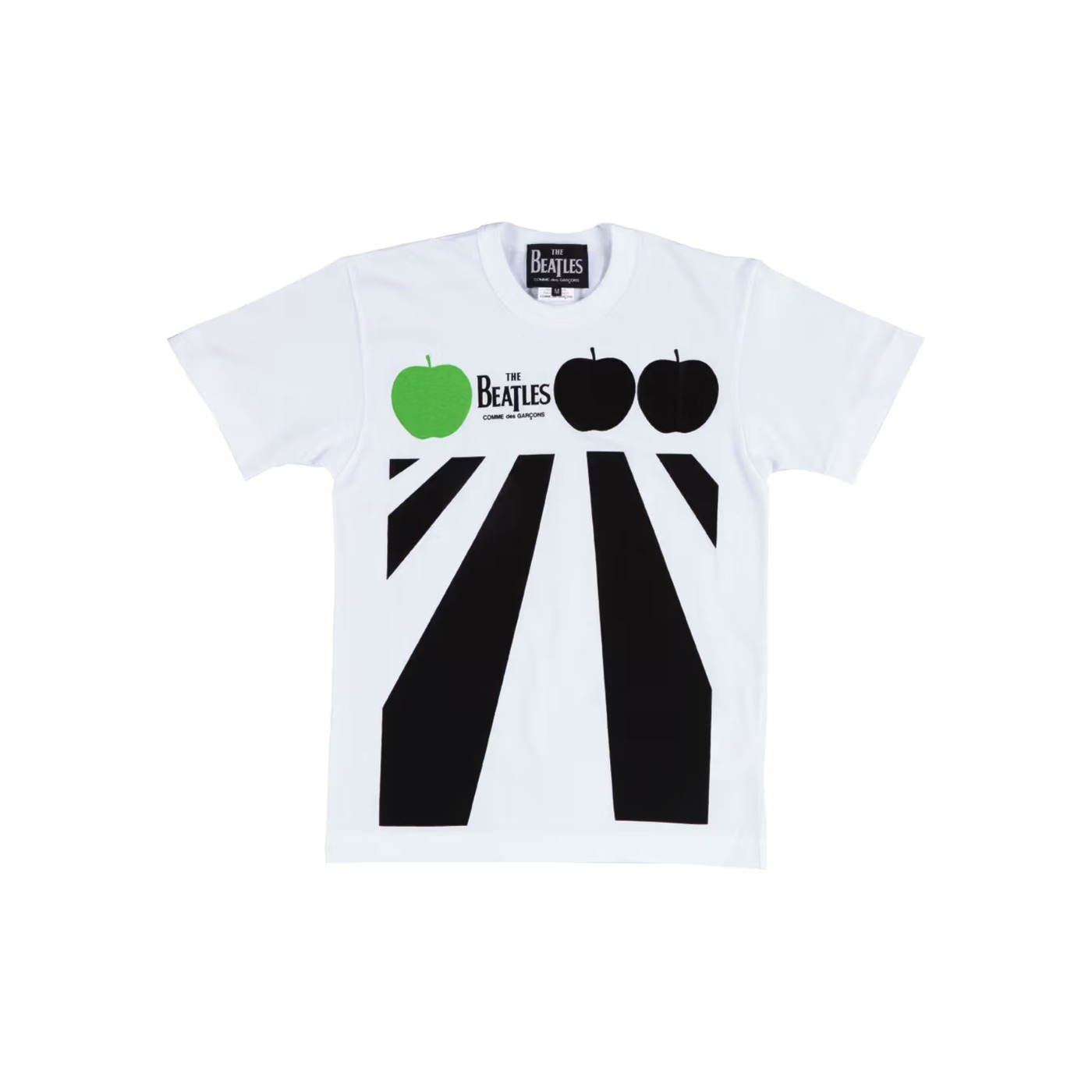 Green Apple Abbey Road Tee, The Beatles × Comme des Garçons