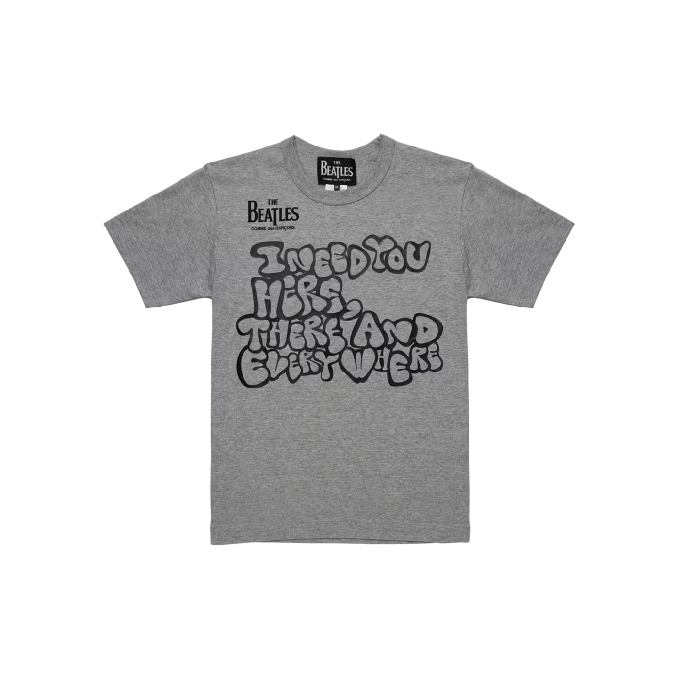 Here, There & Everywhere Tee, The Beatles × Comme des Garçons