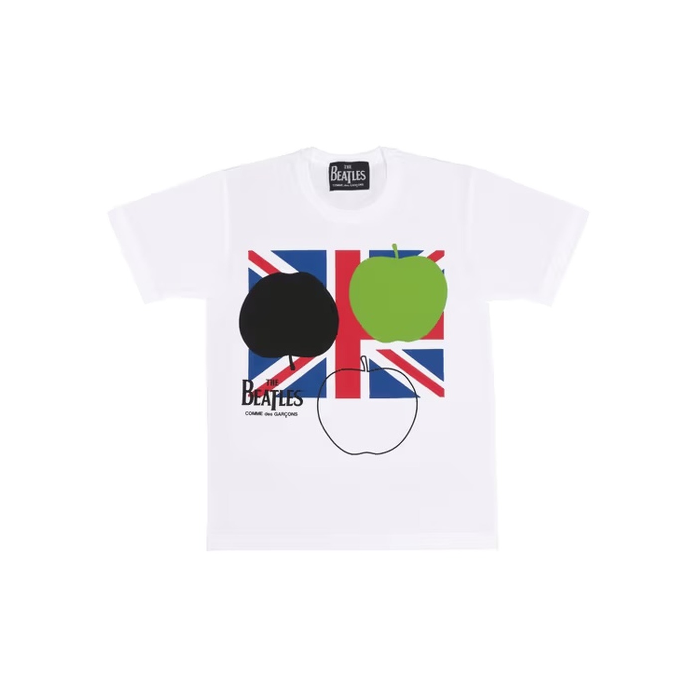 Union Jack Apple Tee, The Beatles × Comme des Garçons