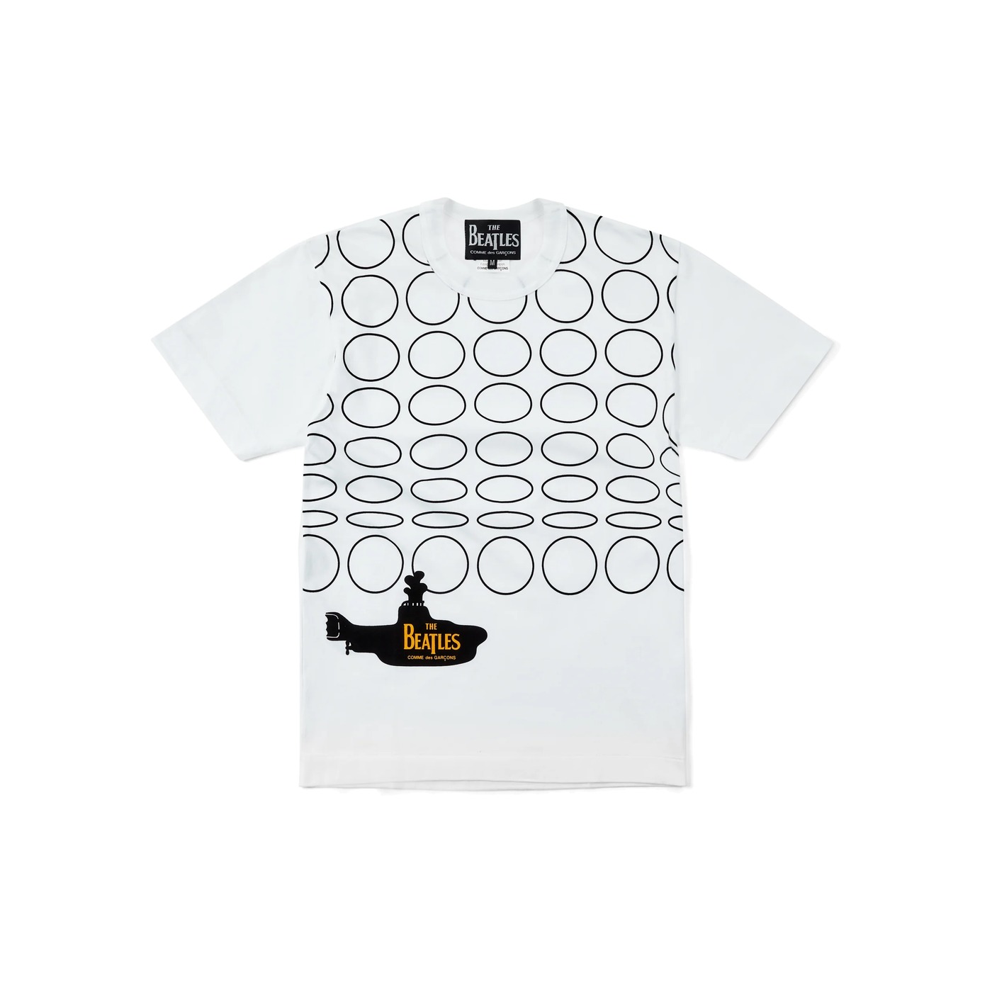 Yellow Submarine Circles Tee, The Beatles × Comme des Garçons