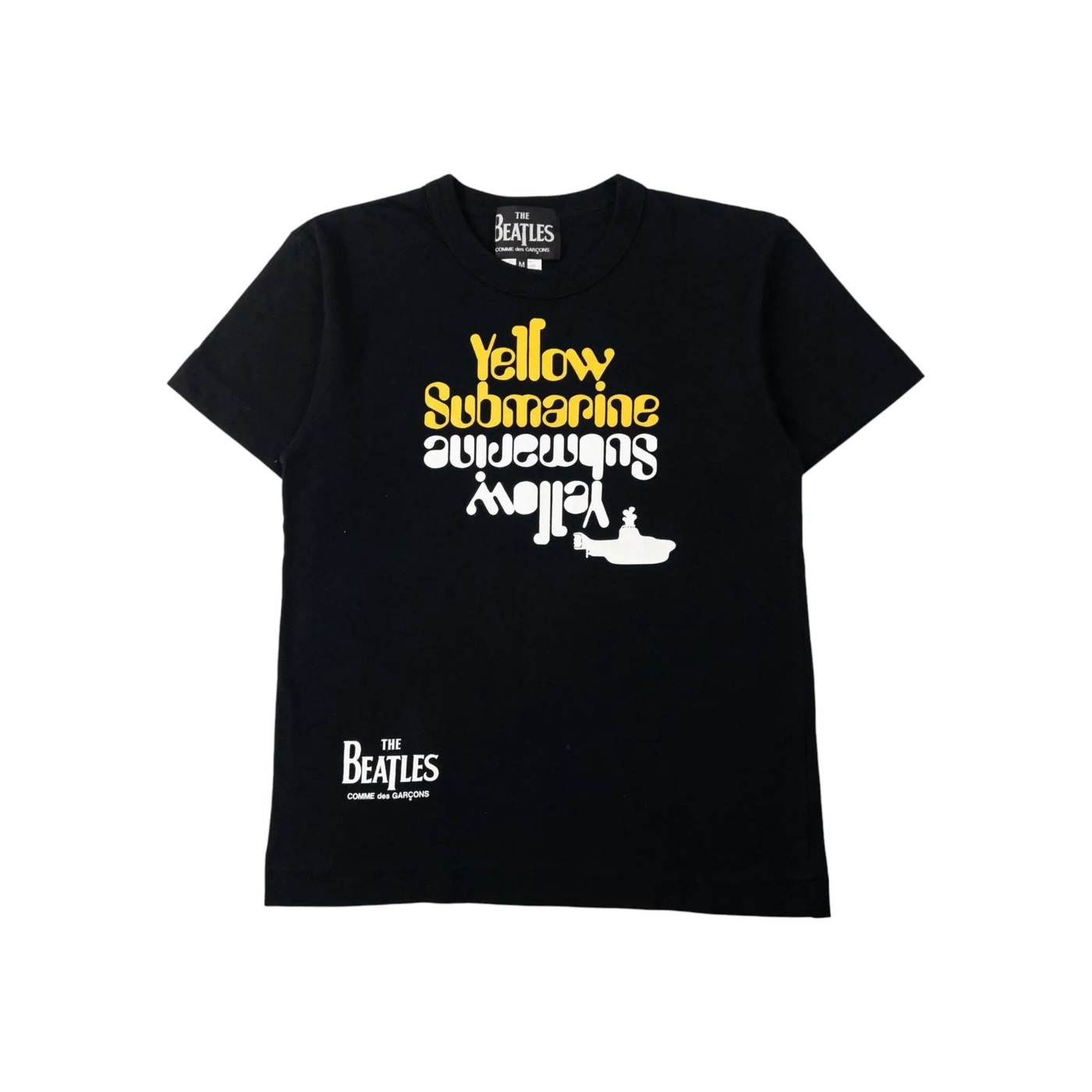 Yellow Submarine Mirrored Tee, The Beatles × Comme des Garçons