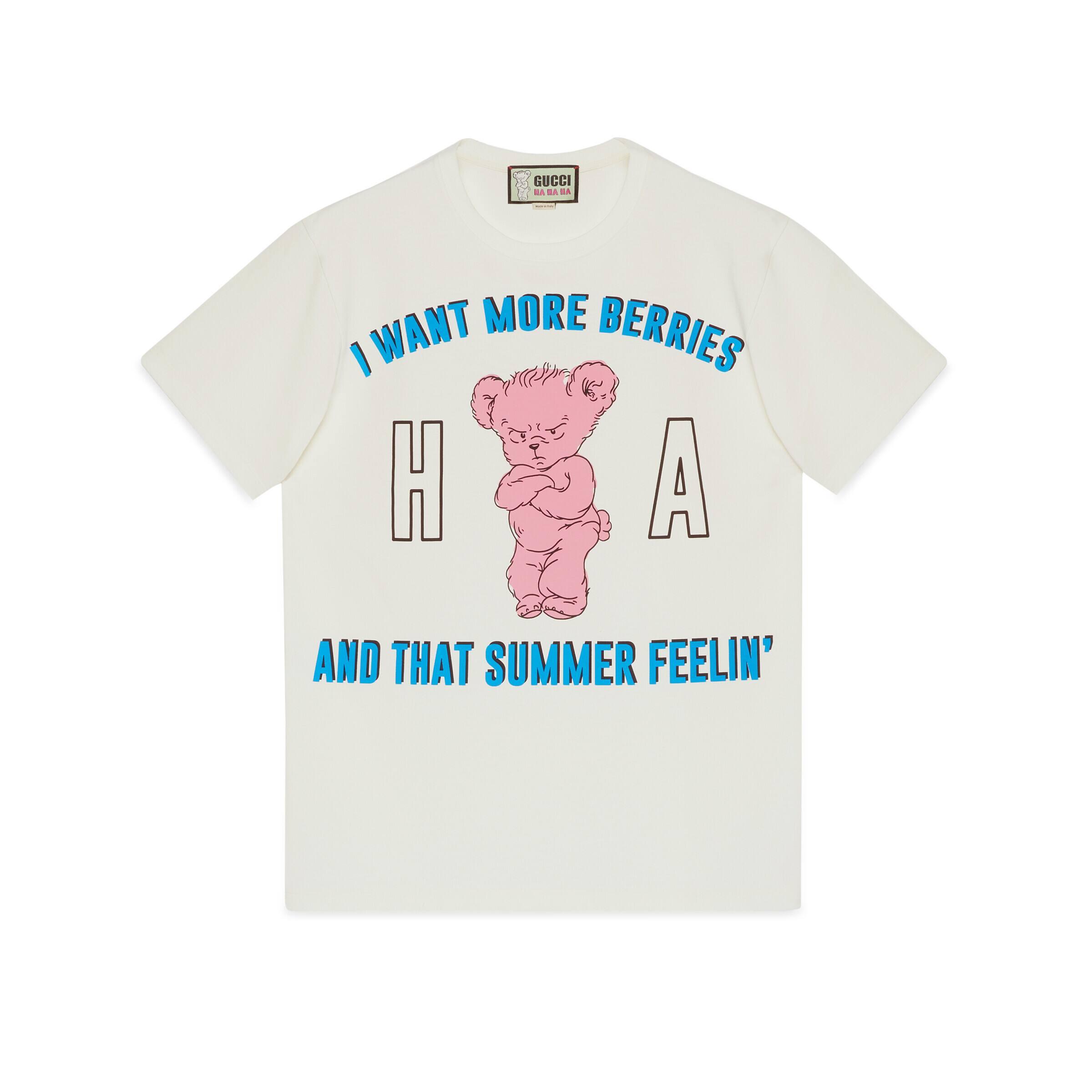 Berries Bear Tee, Harry Styles × Gucci