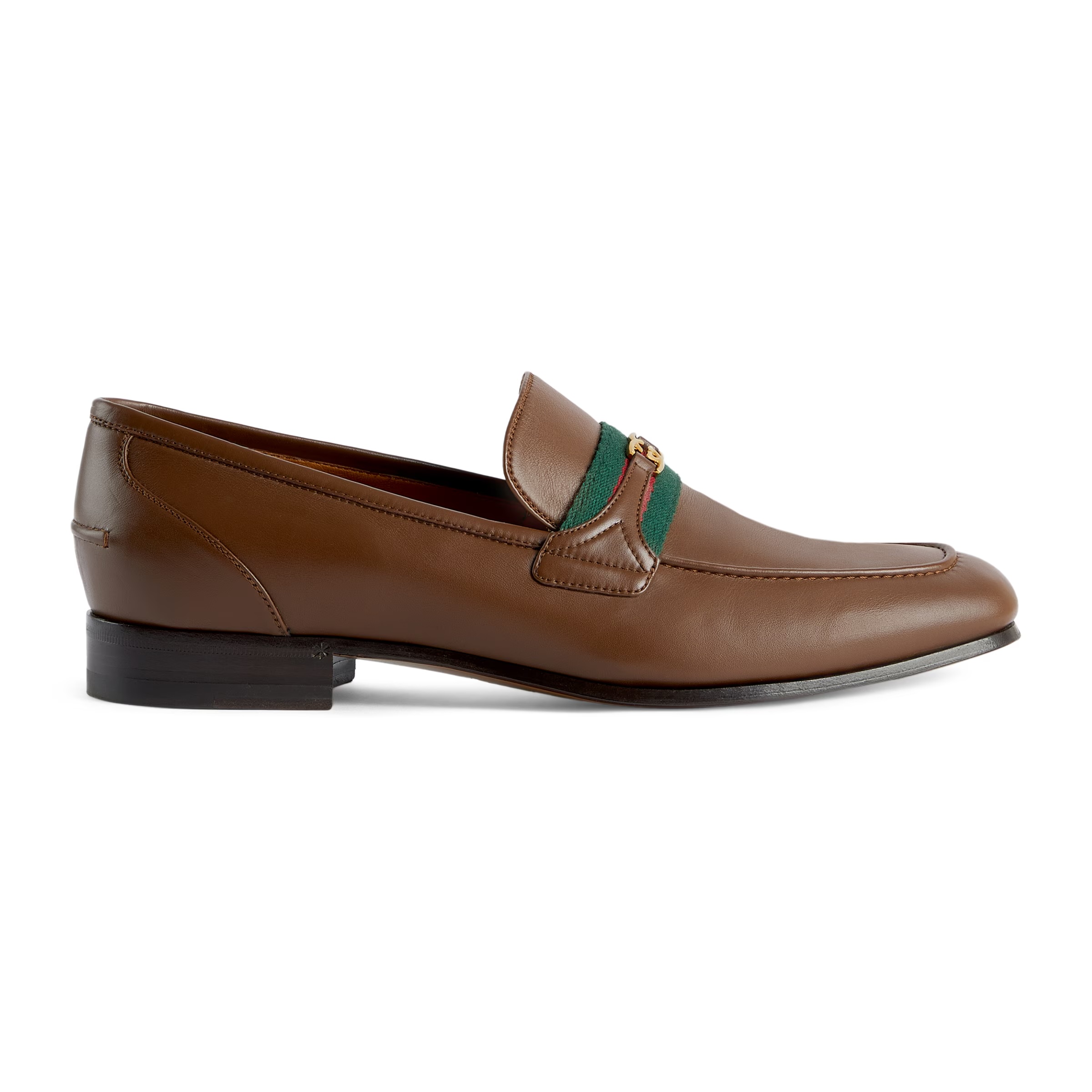 Web Leather Loafers, Harry Styles × Gucci