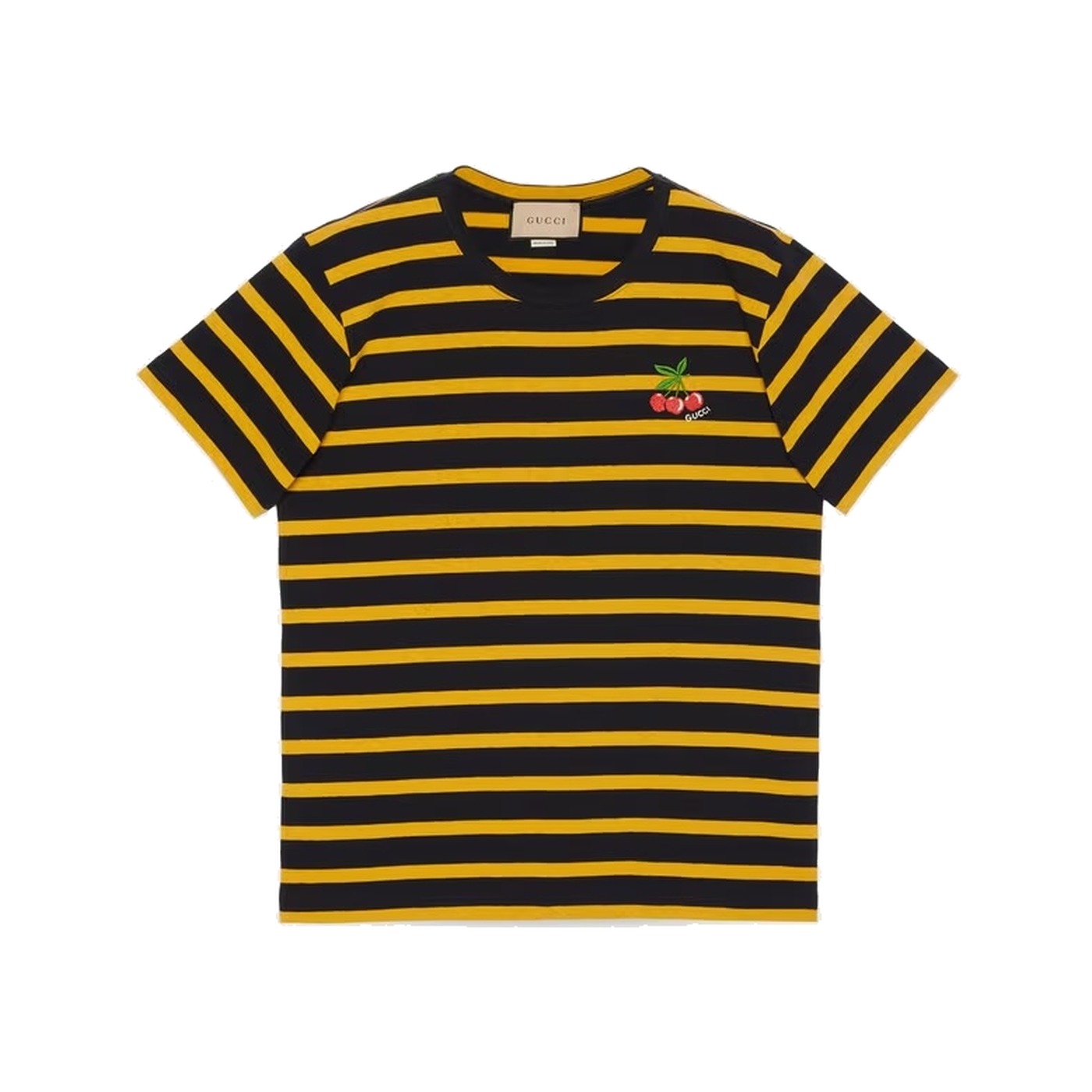 Cherry Logo Striped Tee, Harry Styles × Gucci