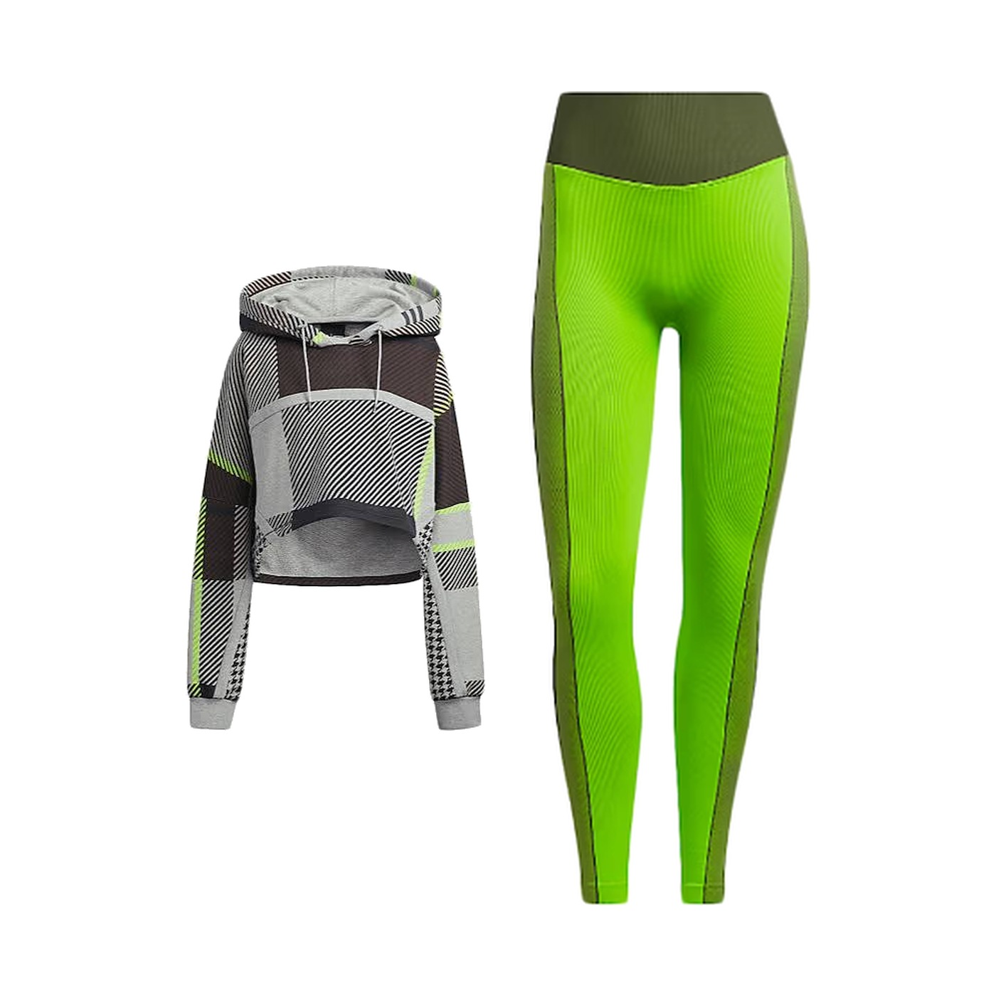 Halls of Ivy Cropped Hoodie & Leggings, Beyoncé × Adidas
