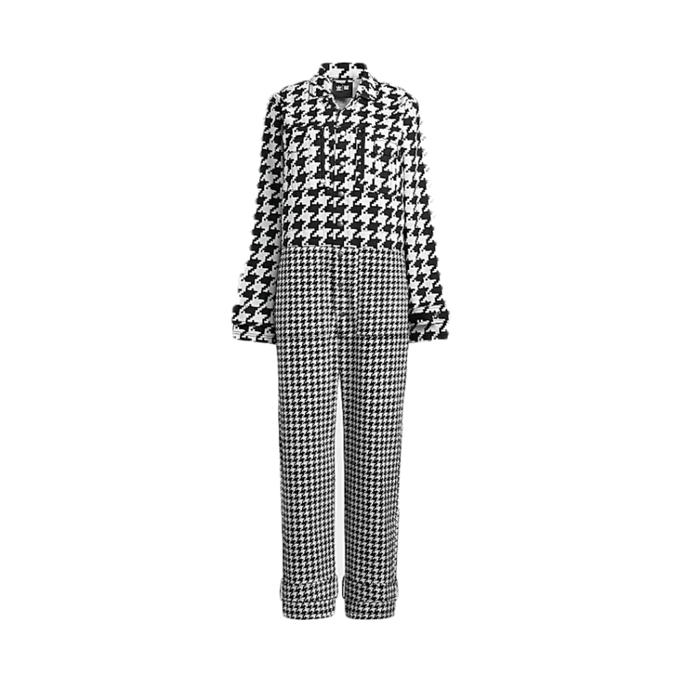 Halls of Ivy Houndstooth Denim Jumpsuit, Beyoncé × Adidas