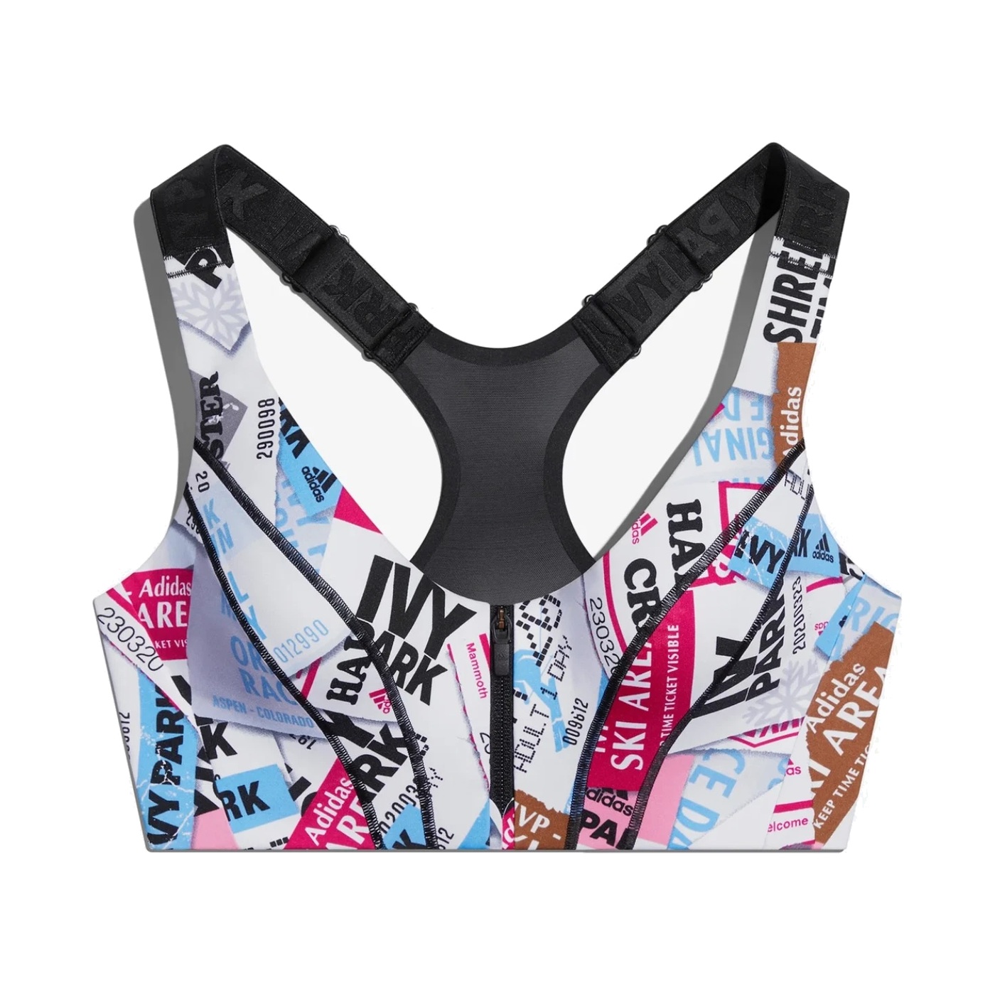 Icy Park Ski Tag Bra, Beyoncé × Adidas
