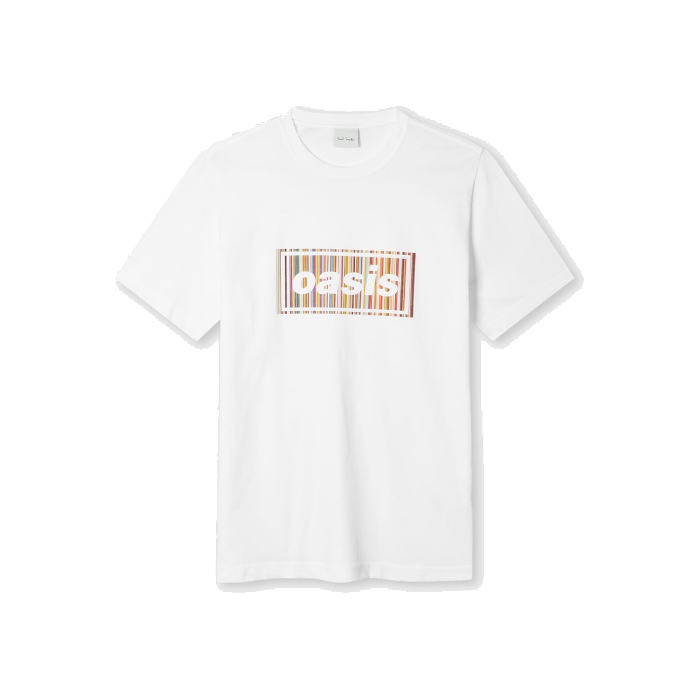 Signature Stripe Logo Tee, Oasis × Paul Smith